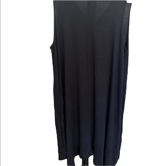 Comfy USA sleeveless jersey dress with zipper size XL - Picture 2 of 4